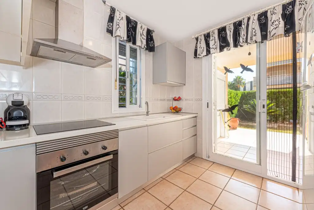 Cuina de Apartament en venda en Pollença amb Aire condicionat, Calefacció i Jardí privat