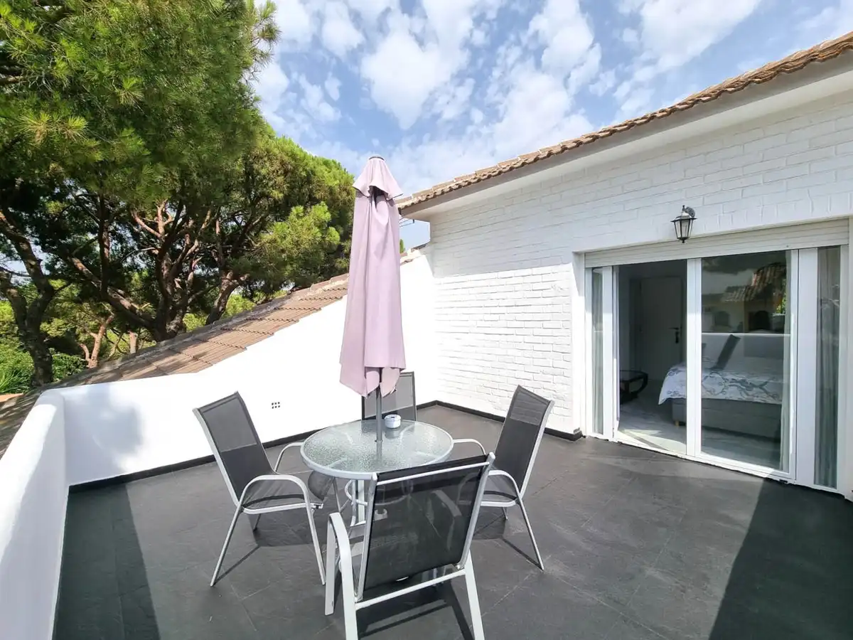 Terrassa de Casa o xalet en venda en Mijas amb Aire condicionat, Calefacció i Jardí privat