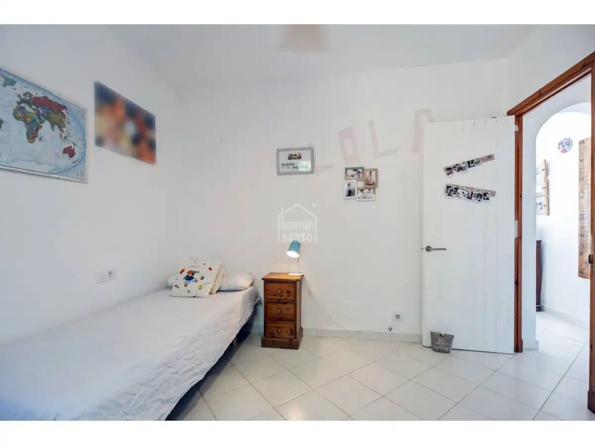 Habitación de Casa o chalet en venta en Sant Lluís con Jardín privado, Terraza y Piscina