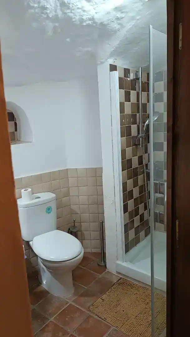 Bany de Casa o xalet en venda en Freila amb Jardí privat, Piscina i Moblat