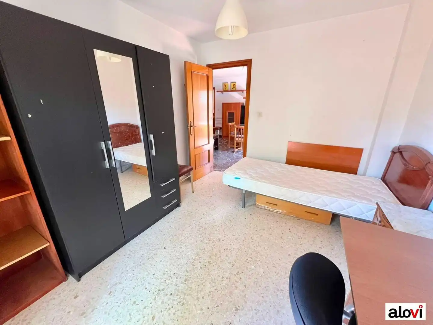 Bedroom of Flat for rent in Granada  with Furnished