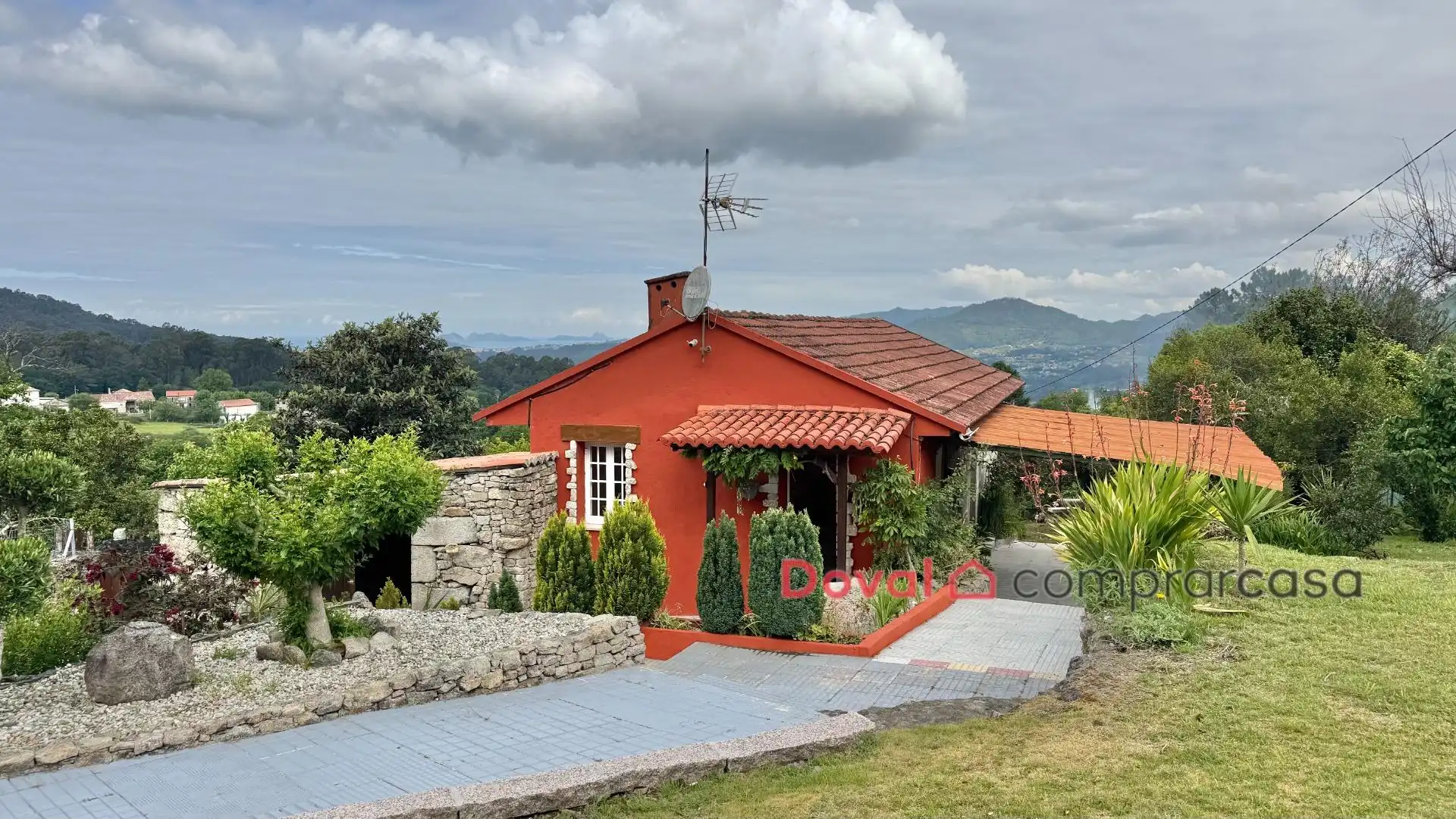 Vista exterior de Casa o xalet en venda en Gondomar