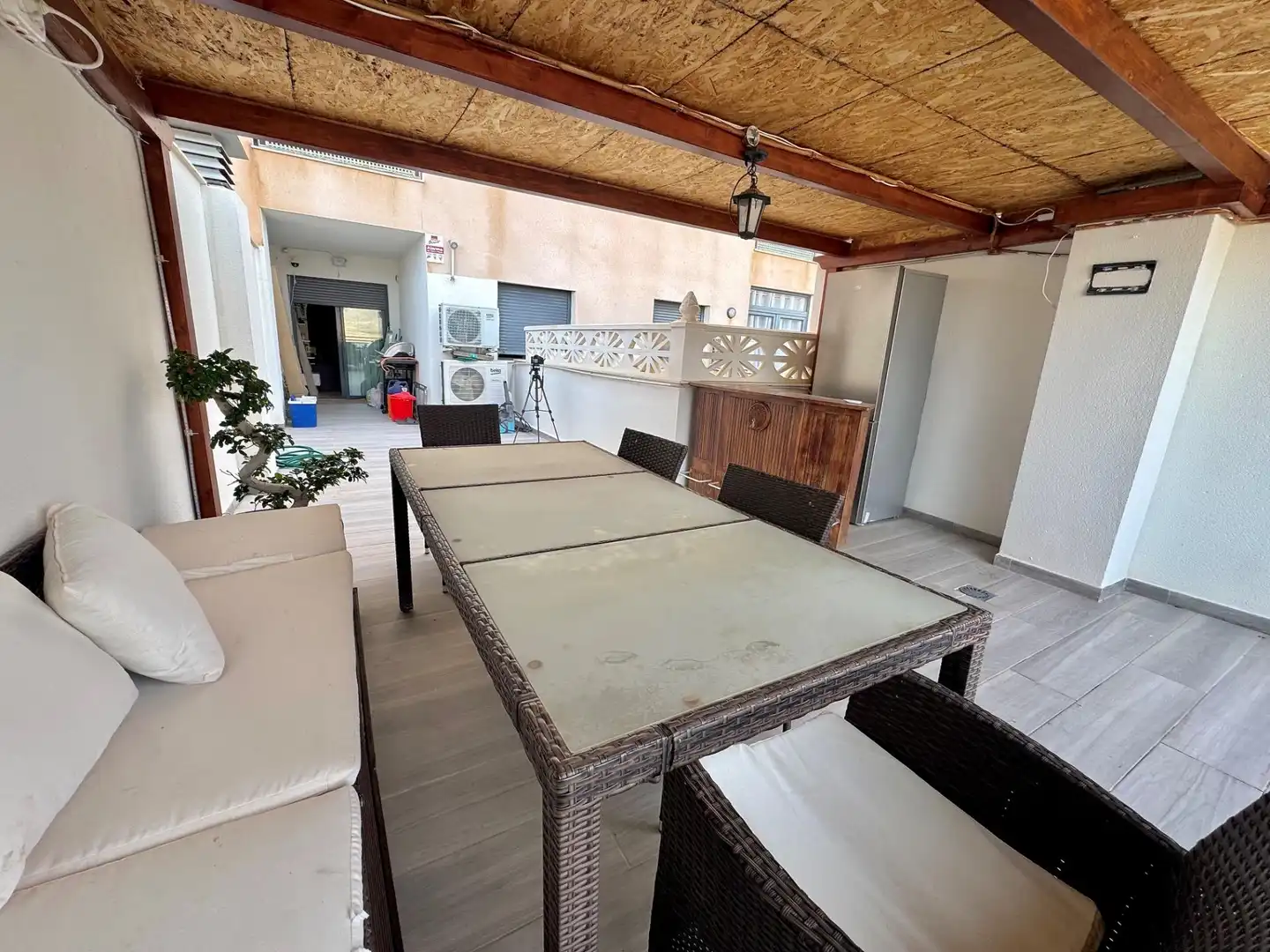 Terrace of Flat for sale in Vícar  with Air Conditioner, Private garden and Terrace