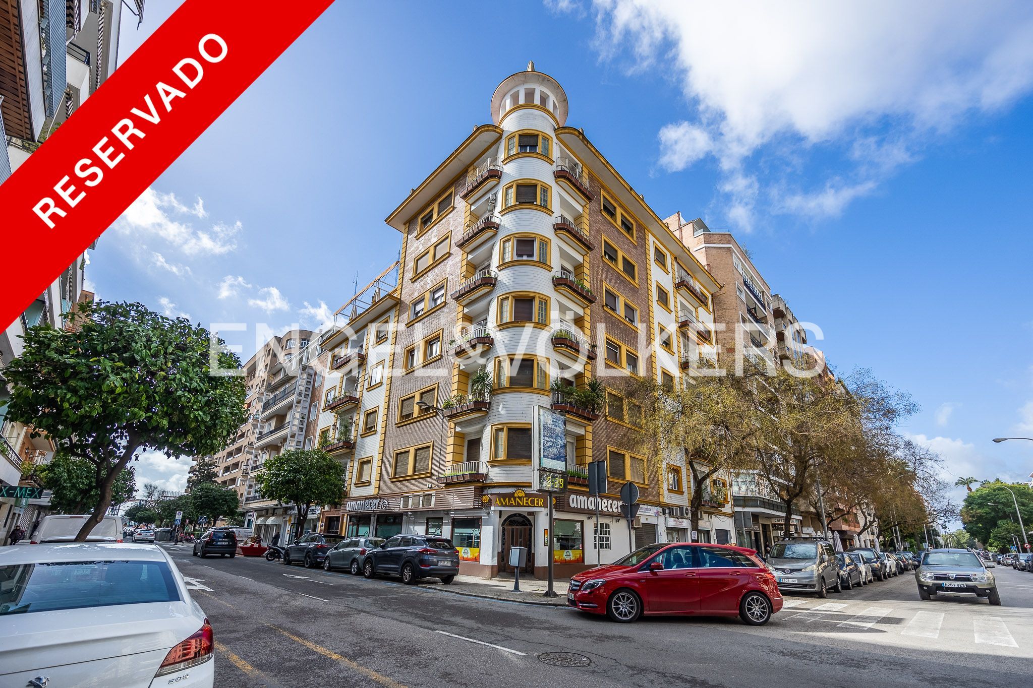 Exterior view of Flat for sale in  Sevilla Capital  with Heating, Storage room and Balcony