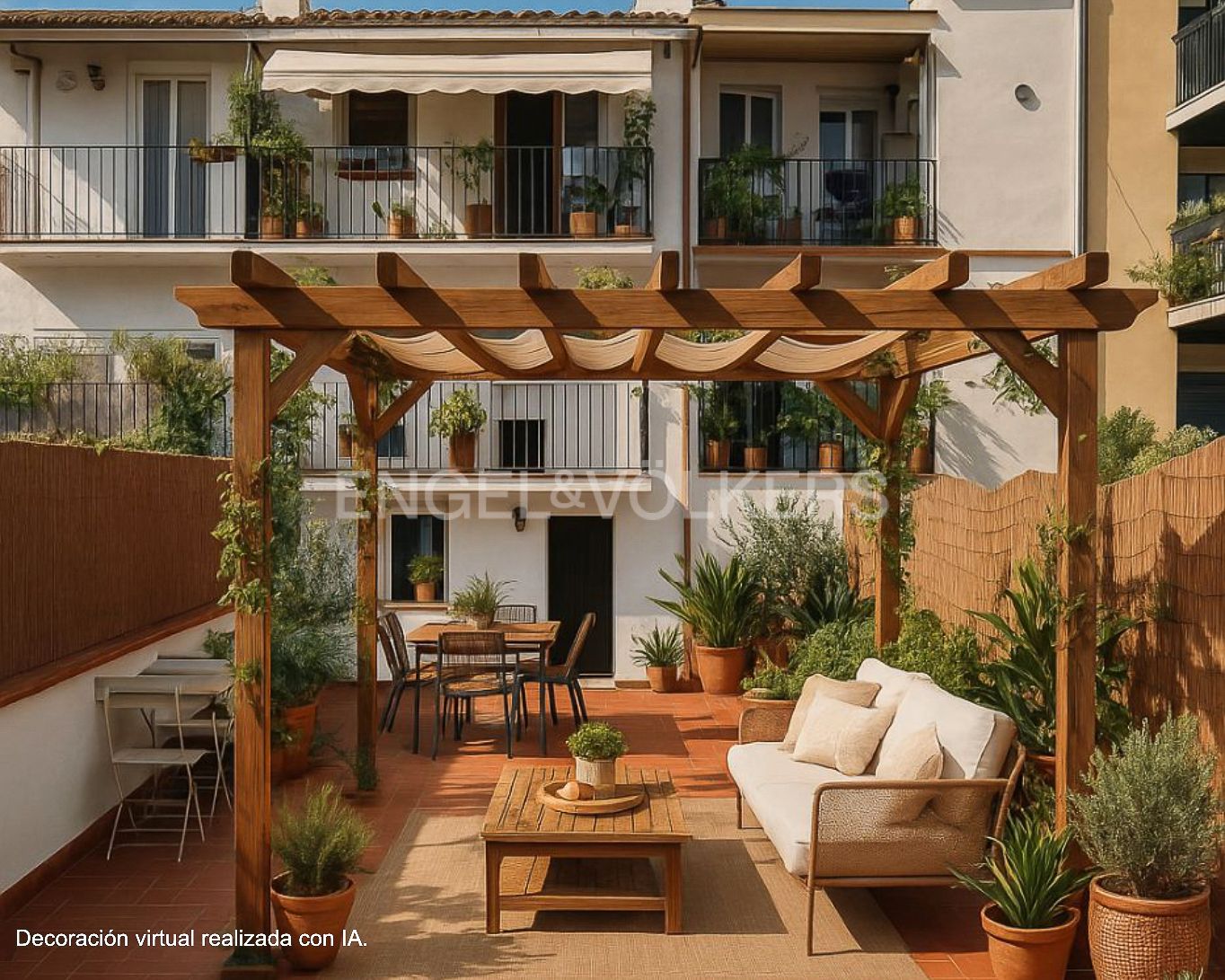 Terrassa de Apartament en venda en  Barcelona Capital amb Aire condicionat, Calefacció i Terrassa