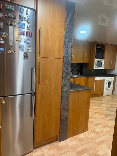 Cocina de Piso en venta en Sabadell con Calefacción, Trastero y Amueblado
