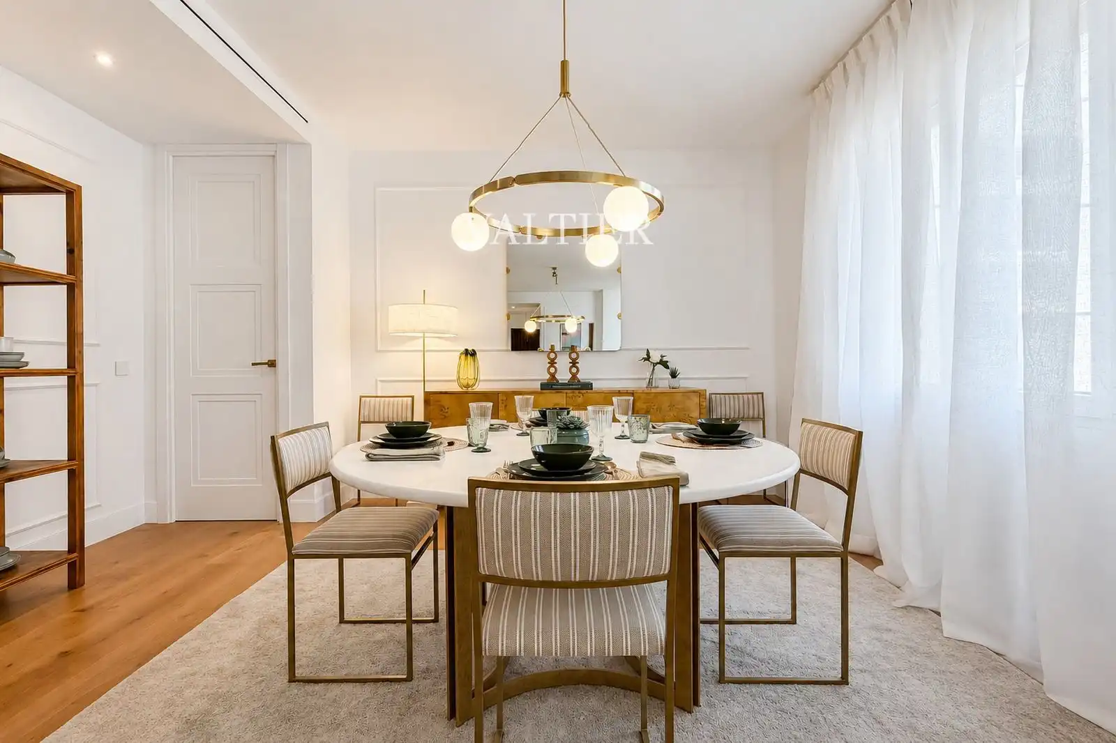 Dining room of Flat for sale in Madrid  with Air Conditioner, Heating and Terrace