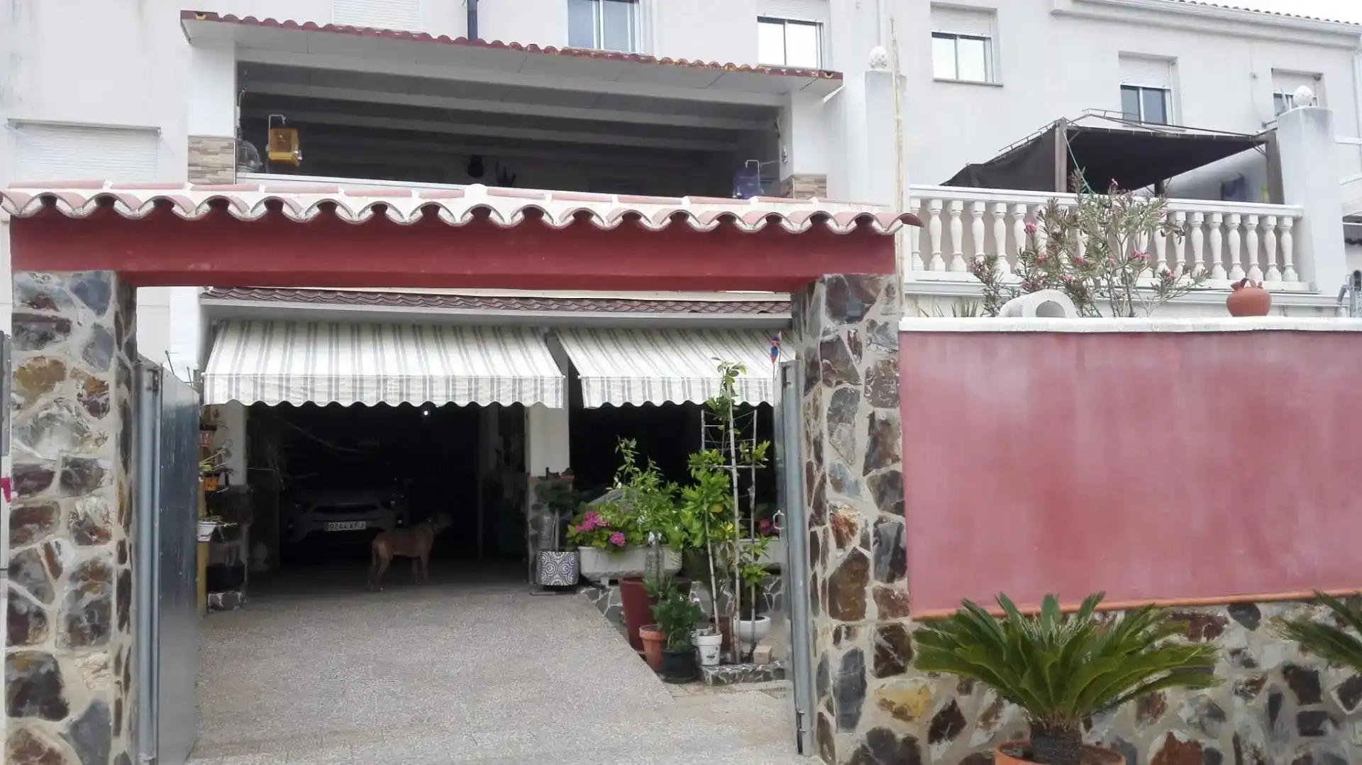 Terraza de Casa adosada en venta en San Pedro de Mérida, Badajoz