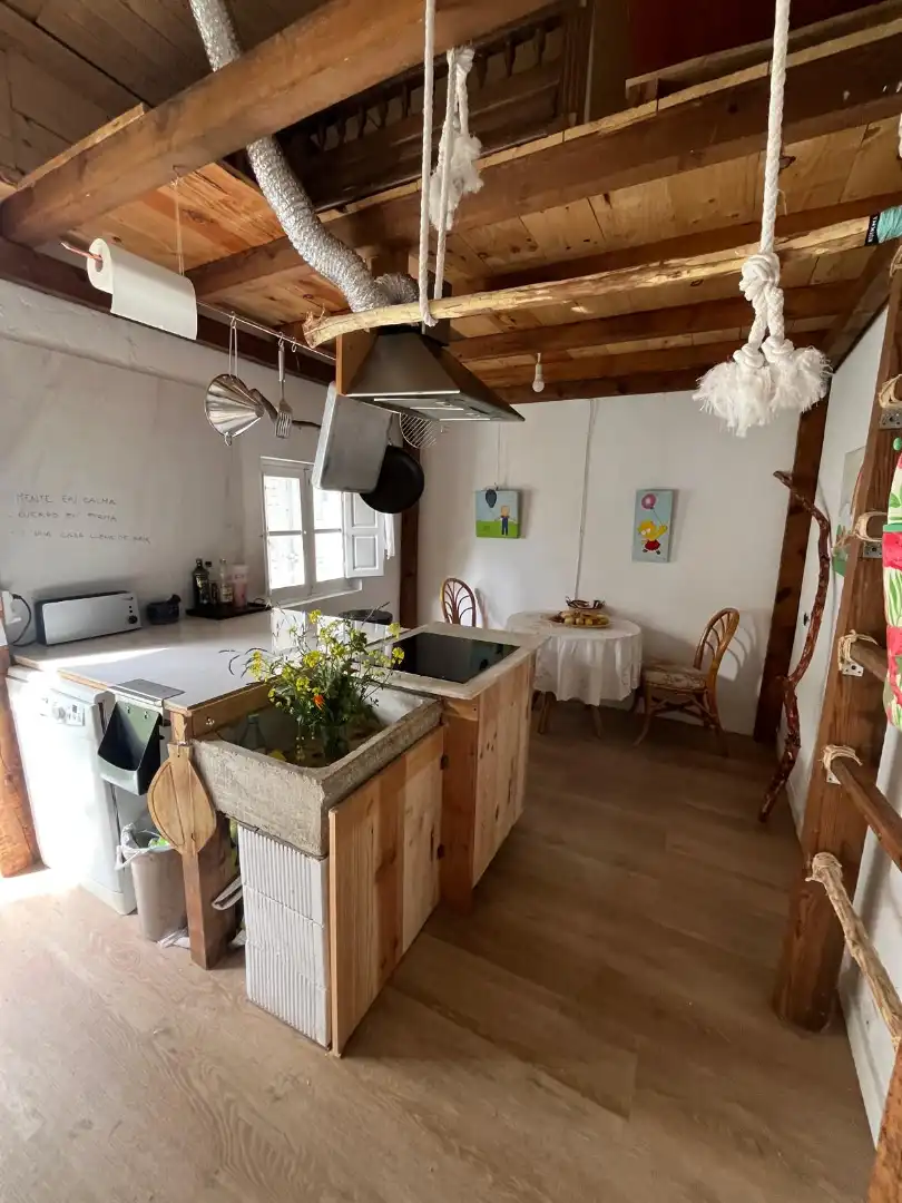 Kitchen of Detached homes for sale in Valladolid  with Private garden, Parquet flooring and Terrace