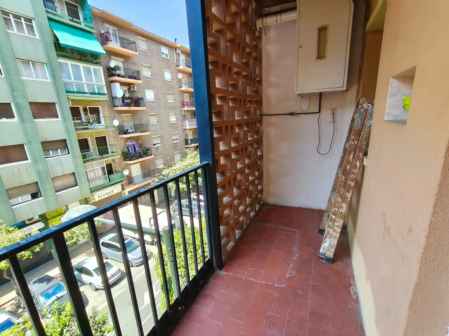 Terrasse von Wohnung zur Miete in Zaragoza mit Heizung, Terrasse und Balkon