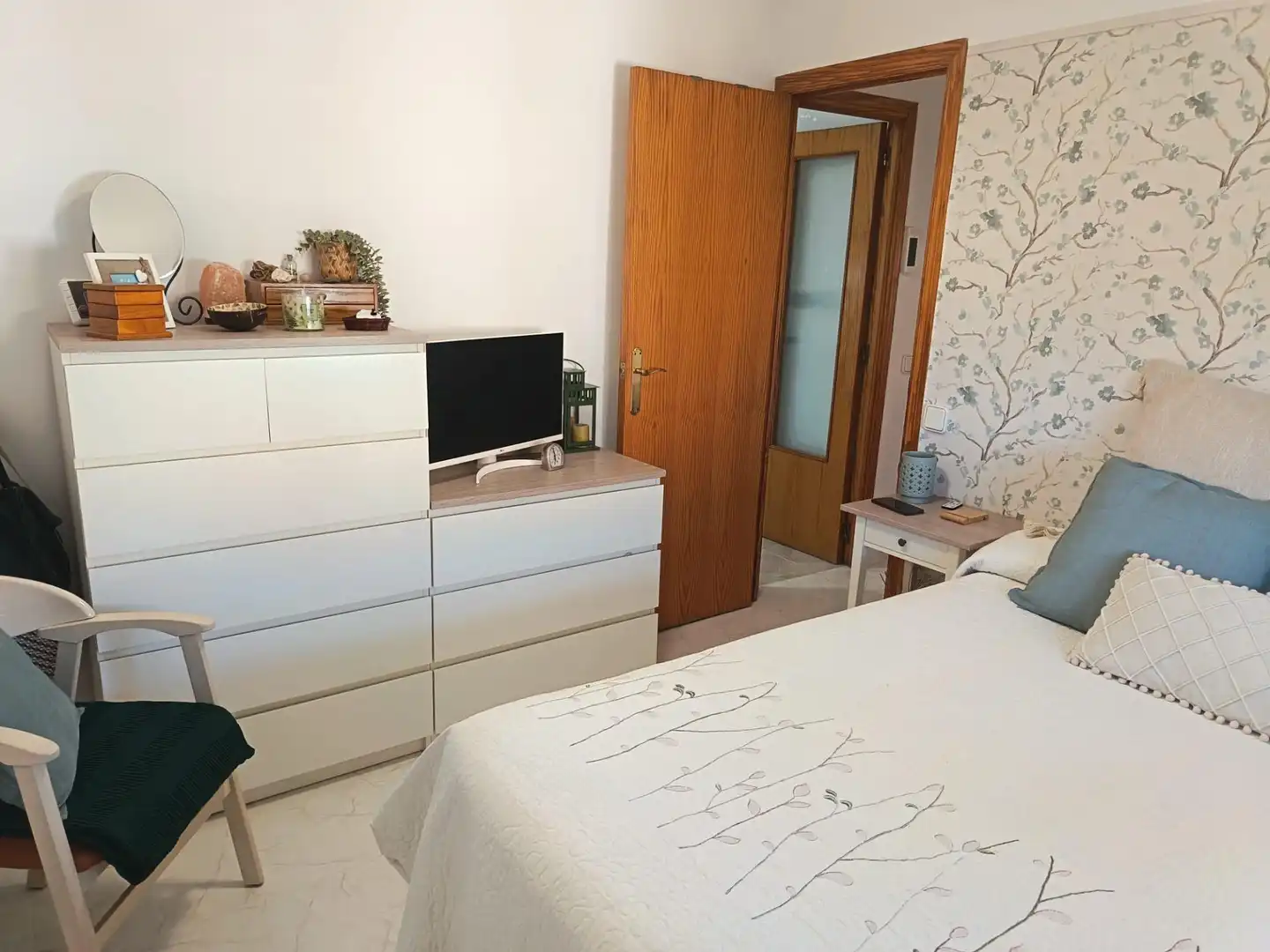 Dormitori de Pis en venda en Alicante / Alacant amb Aire condicionat, Jardí privat i Terrassa