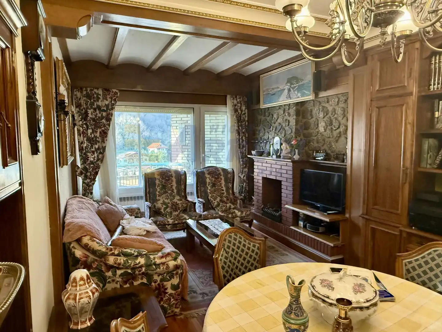 Sala de estar de Piso en venta en Eibar con Calefacción