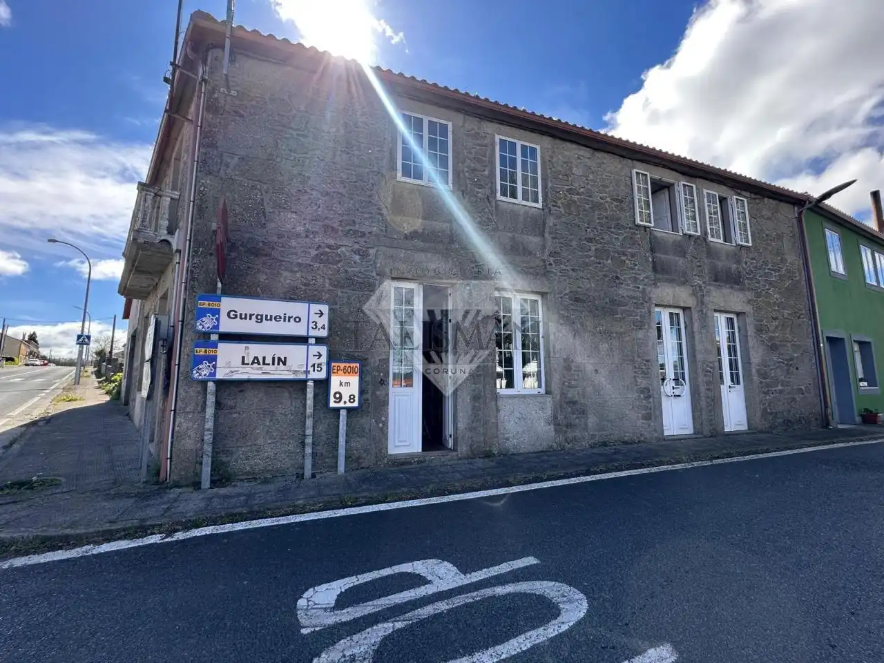 Vista exterior de Casa o chalet en venta en Agolada con Amueblado