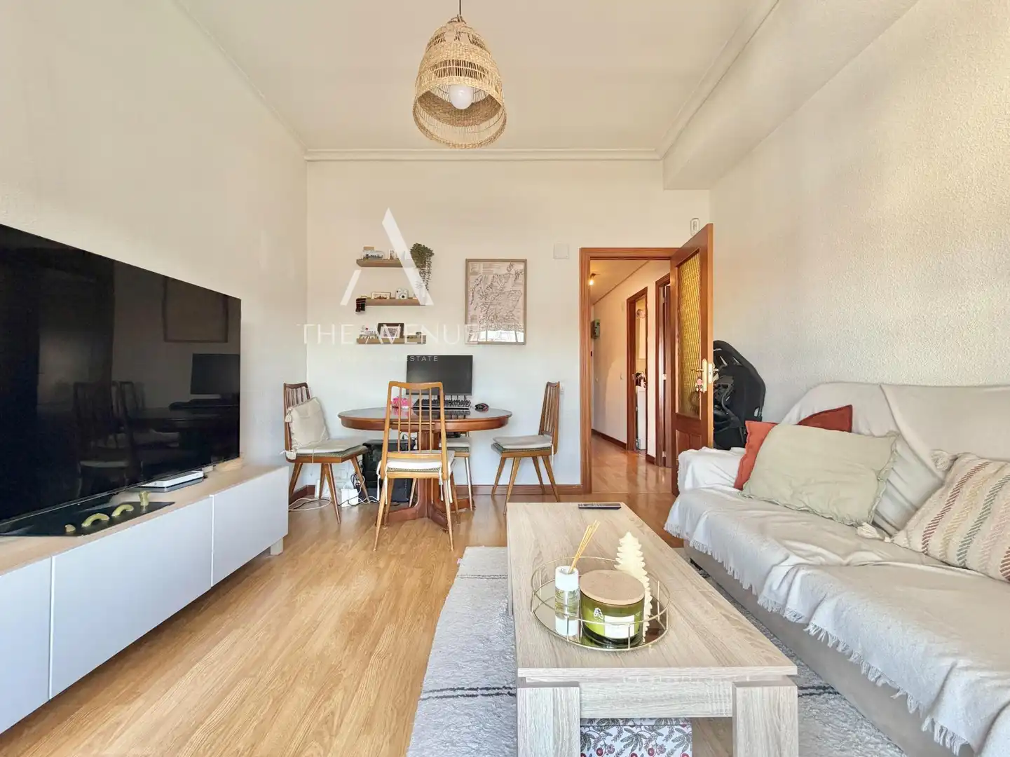 Wohnzimmer von Wohnung zum Verkauf in Madrid mit Klimaanlage und Heizung