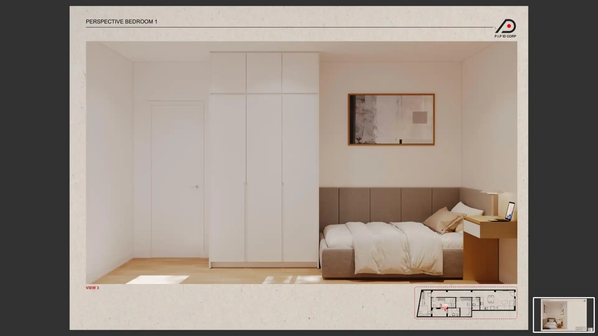 Bedroom of Flat for sale in Aspe  with Heating