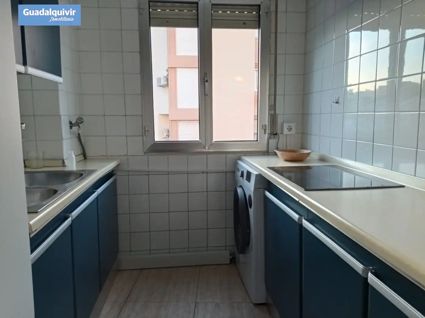 Küche von Wohnung zur Miete in Sevilla mit Klimaanlage, Terrasse und Möbliert