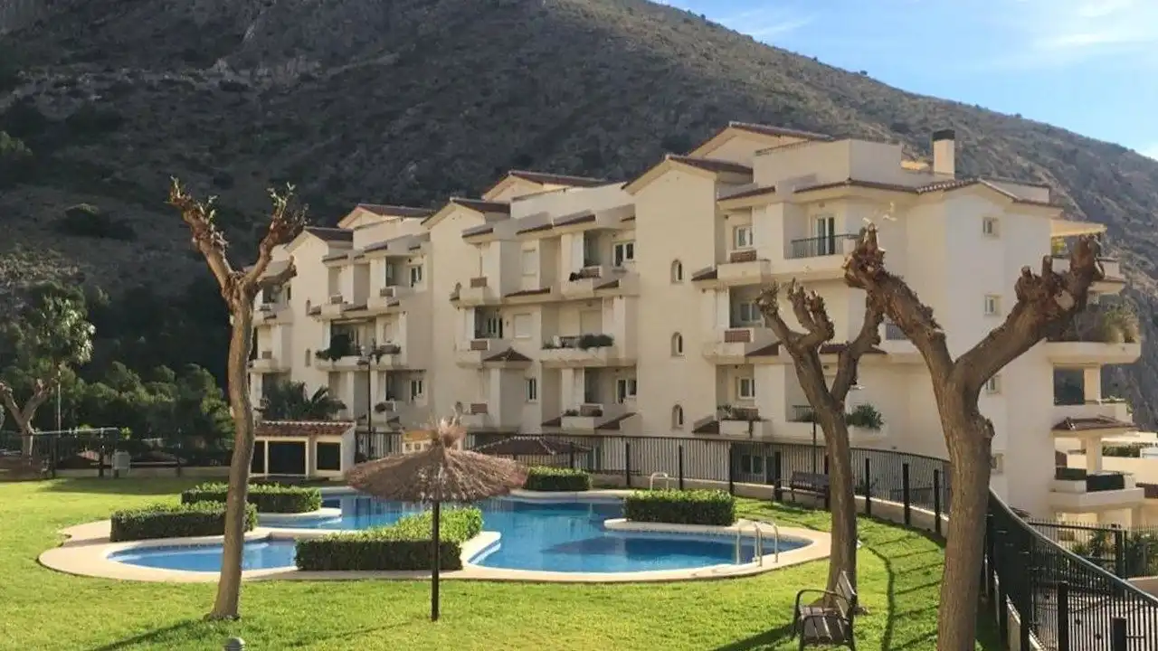Vista exterior de Apartament de lloguer en Calpe / Calp amb Aire condicionat, Calefacció i Traster