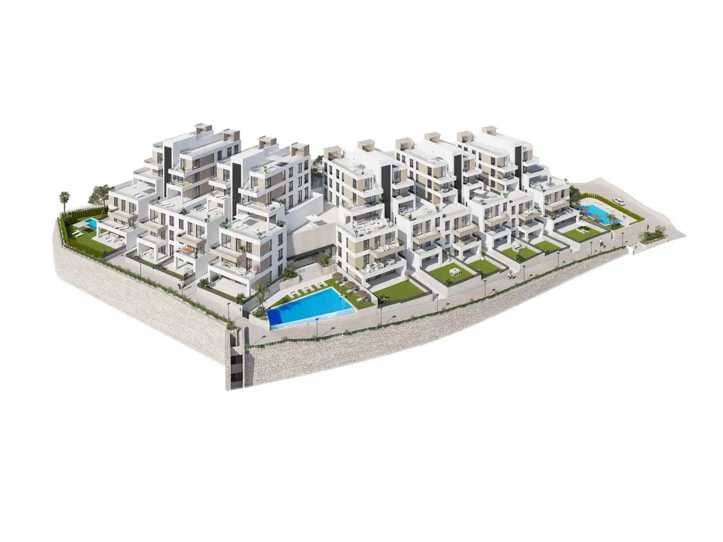 Vista exterior de Planta baja en venta en Vera con Jardín privado, Terraza y Trastero