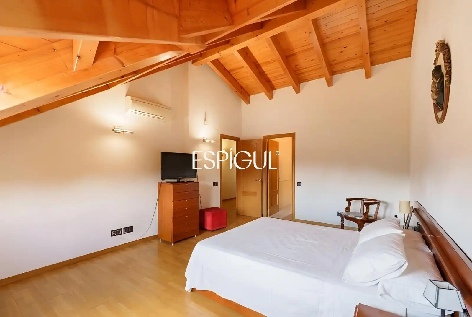 Bedroom of Houses for sale in Sant Cugat del Vallès  with Air Conditioner, Heating and Storage room