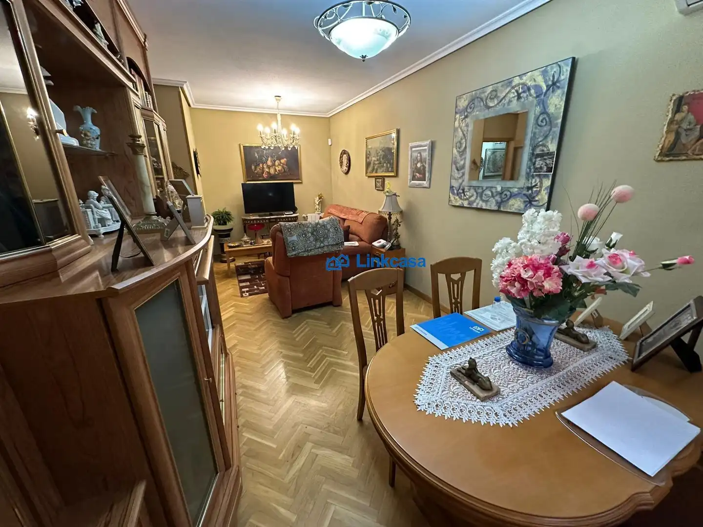 Sala de estar de Piso en venta en Madrid con Aire acondicionado, Calefacción y Parquet