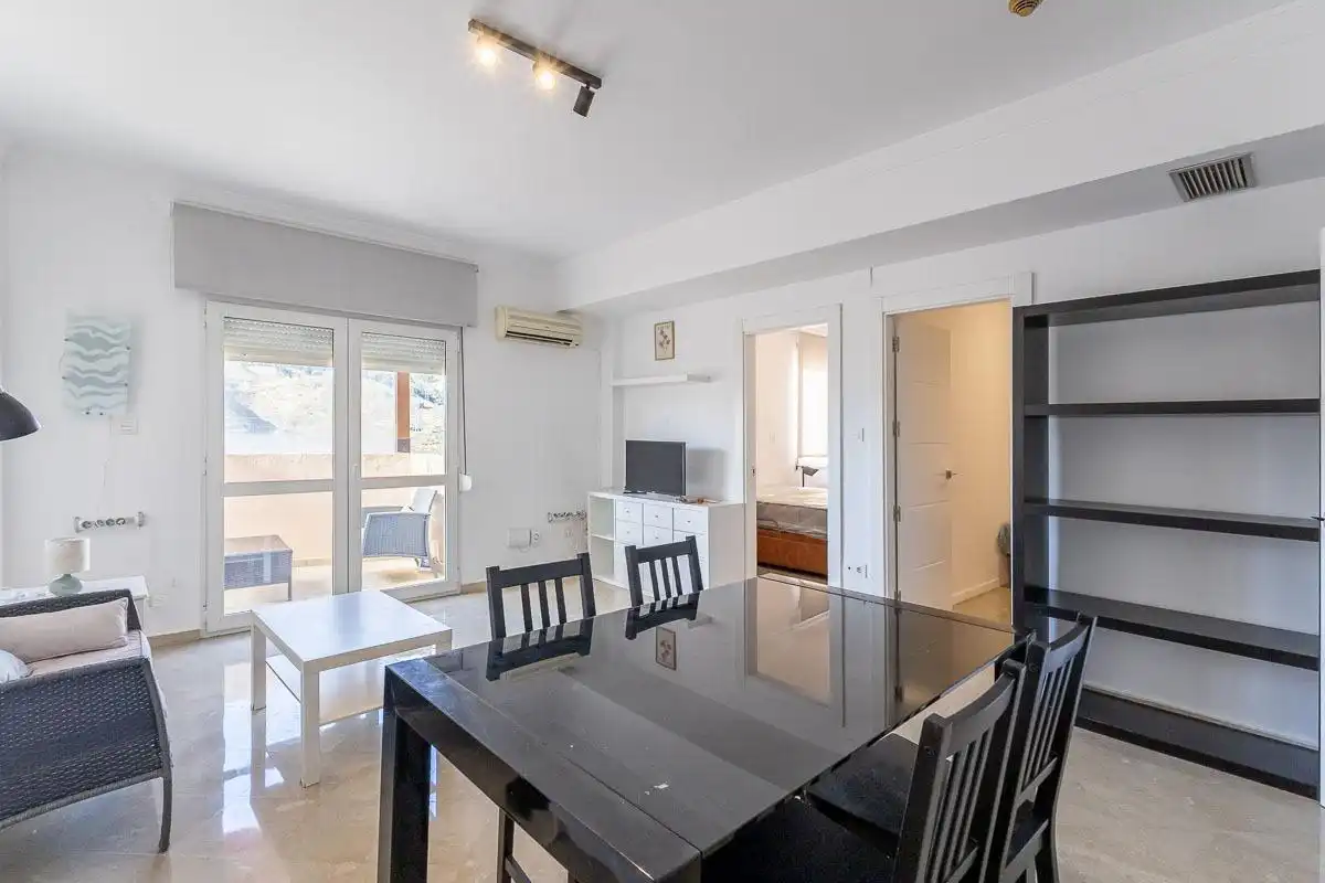 Dining room of Flat for rent in Granada  with Air Conditioner and Community pool