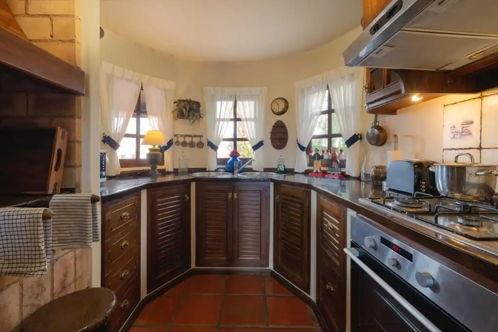 Cocina de Casa o chalet en venta en Teguise con Jardín privado, Terraza y Amueblado