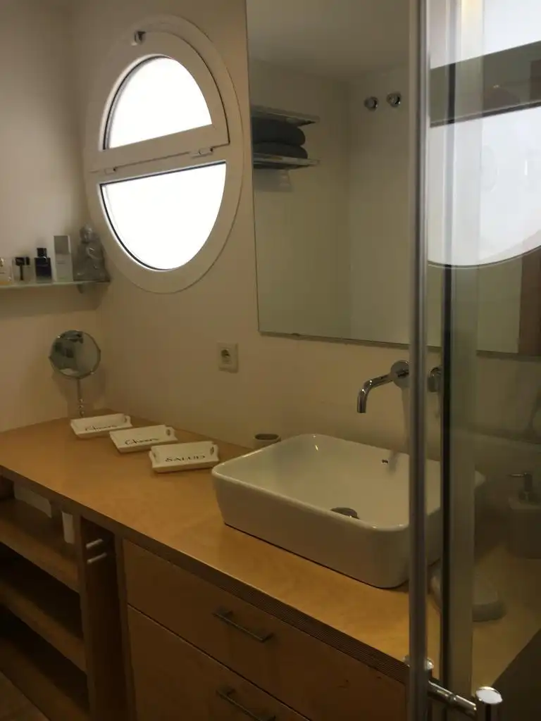 Baño de Apartamento en venta en Castell d'Aro, Platja d'Aro i s'Agaró con Aire acondicionado, Calefacción y Terraza