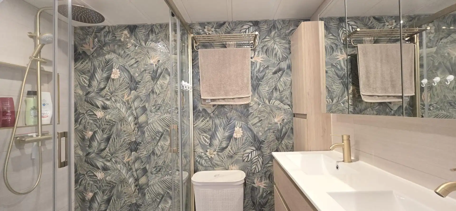 Bathroom of Houses for rent in San Bartolomé de Tirajana  with Air Conditioner, Private garden and Terrace