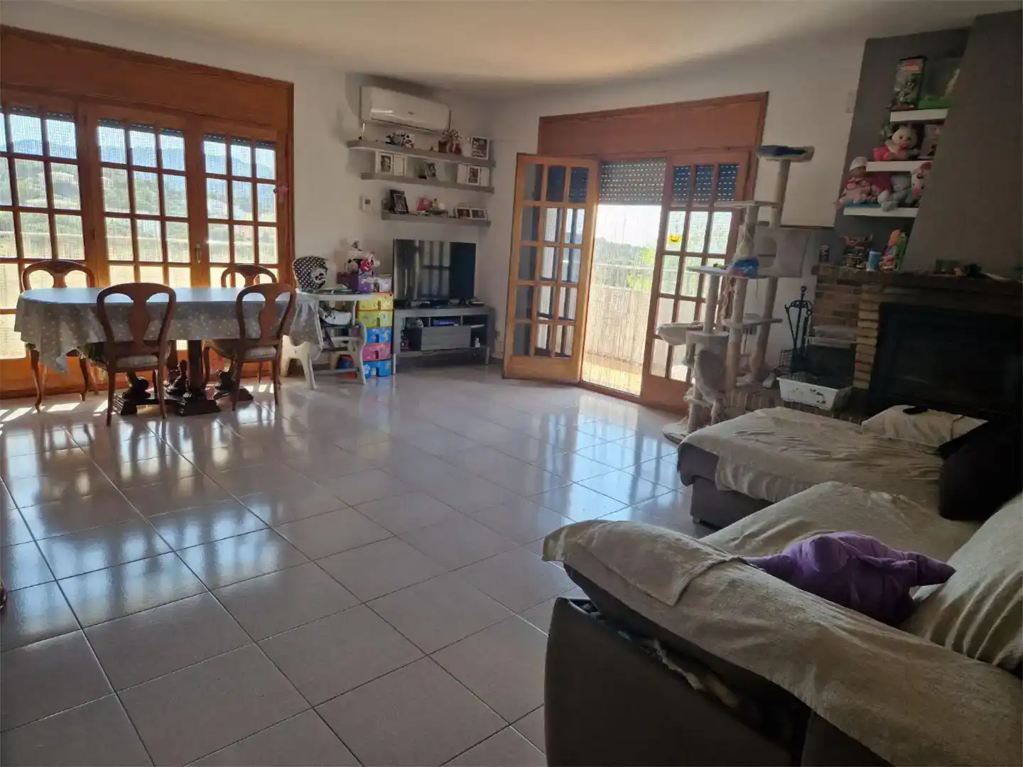 Living room of Flat for sale in Lloret de Mar  with Air Conditioner, Swimming Pool and Balcony