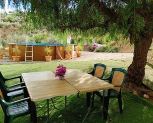 Garden of House or chalet to rent in Carratraca  with Air Conditioner, Terrace and Swimming Pool