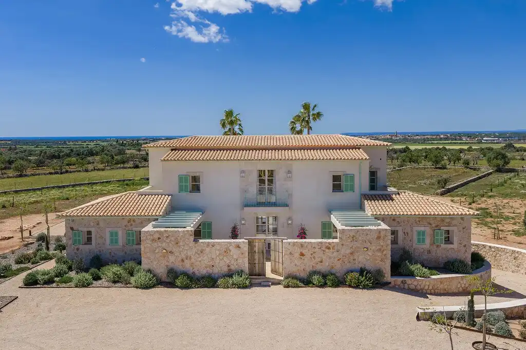 Vista exterior de Finca rústica en venta en Santanyí con Aire acondicionado, Calefacción y Jardín privado