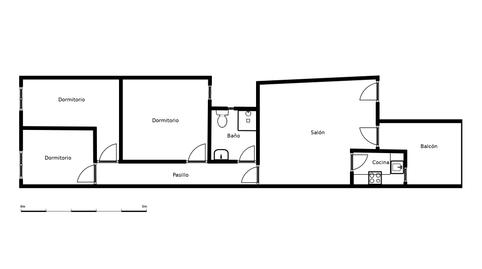 Foto 4 de Piso en venta en Osca,d', La Maurina, Barcelona