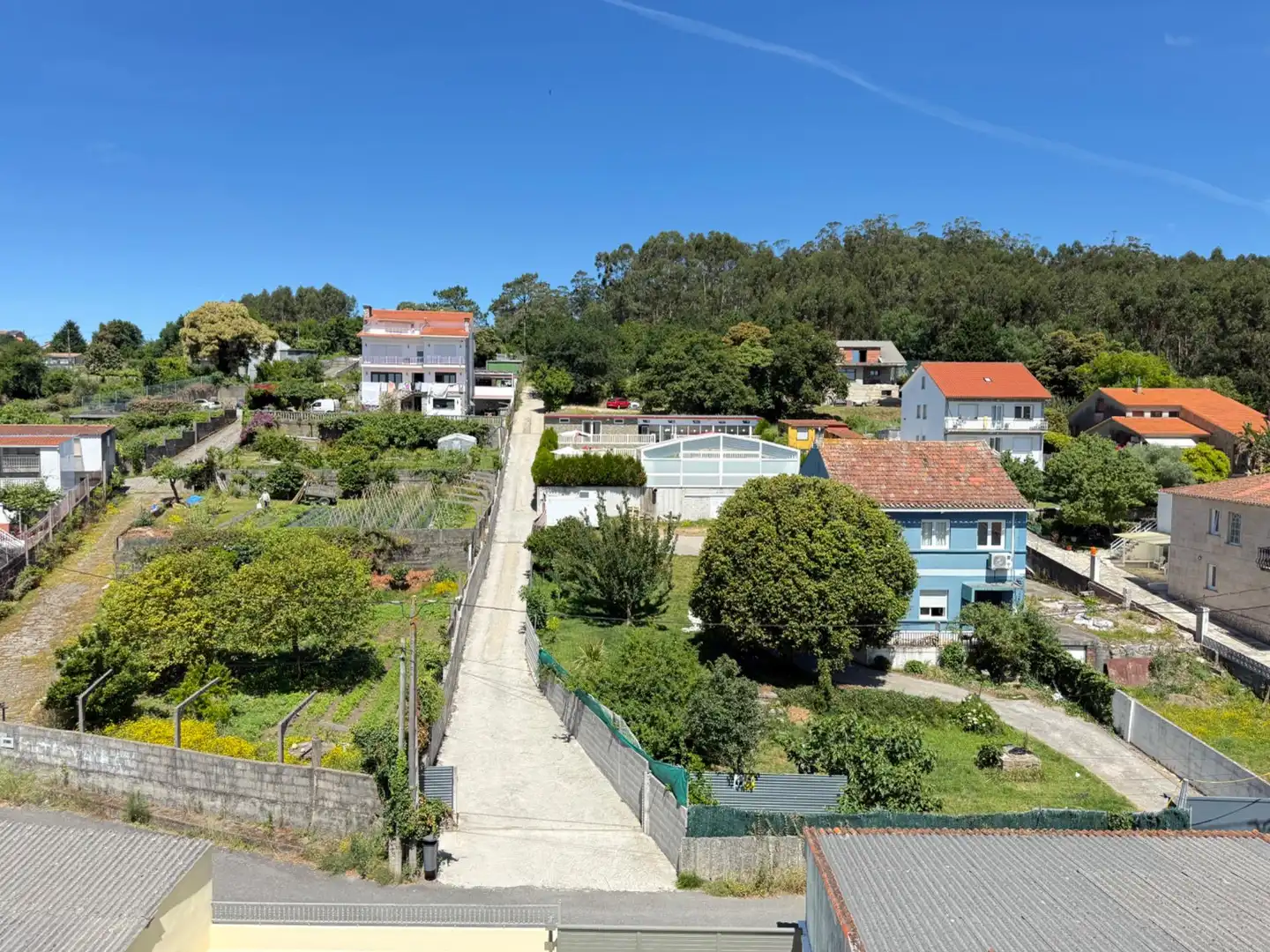 Außenansicht von Wohnungen zum Verkauf in O Grove   mit Heizung, Terrasse und Abstellraum