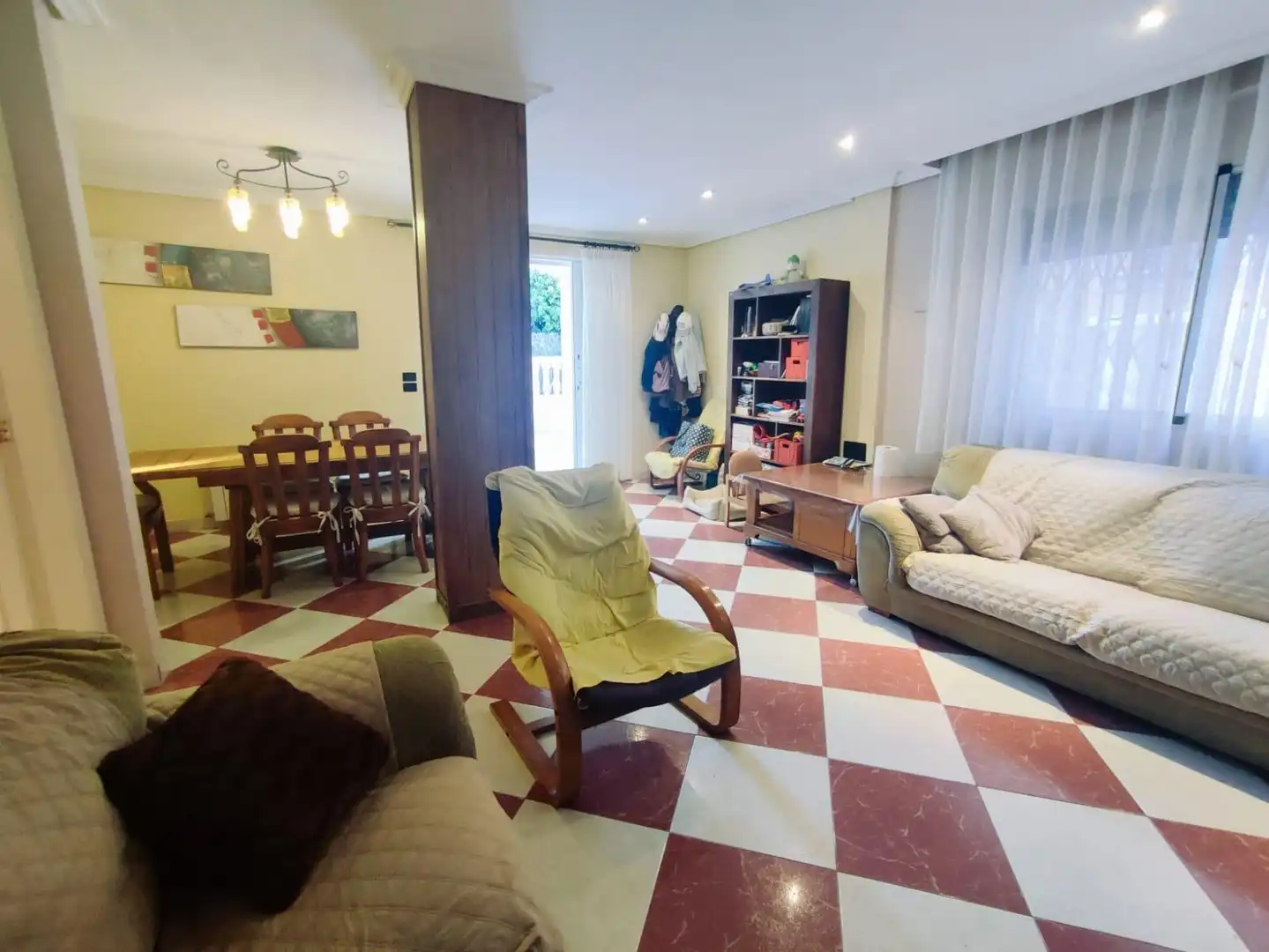 Living room of Houses for sale in Burriana / Borriana  with Private garden and Terrace