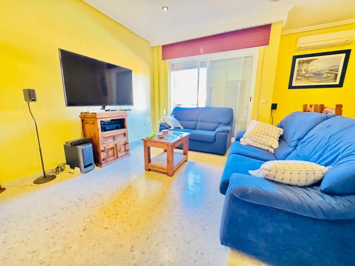 Sala de estar de Casa adosada en venta en Algeciras