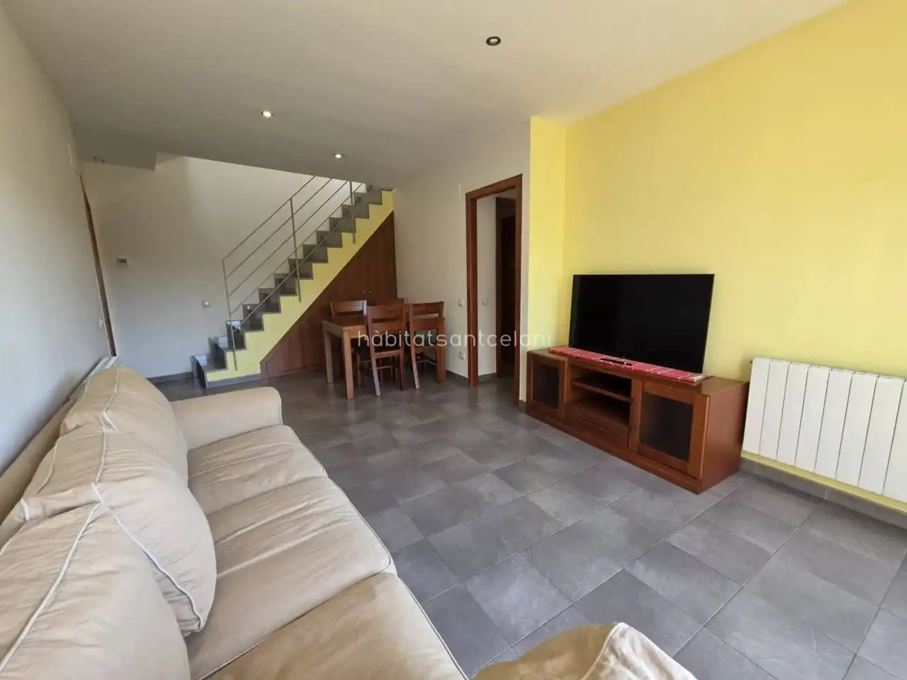 Wohnzimmer von Maisonette zum Verkauf in Sant Celoni mit Heizung, Terrasse und Abstellraum