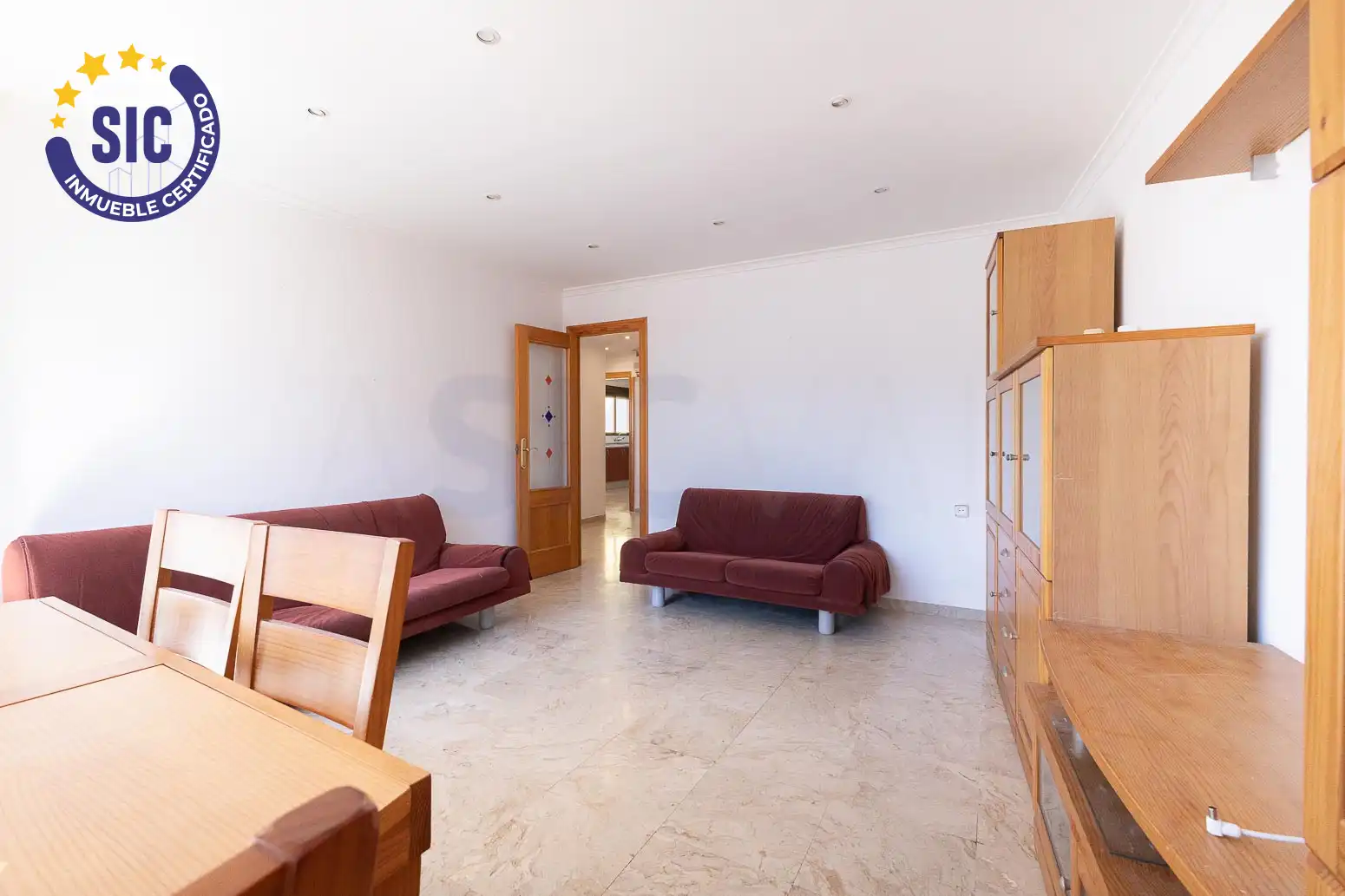 Sala de estar de Piso en venta en Tavernes de la Valldigna con Aire acondicionado, Terraza y Trastero