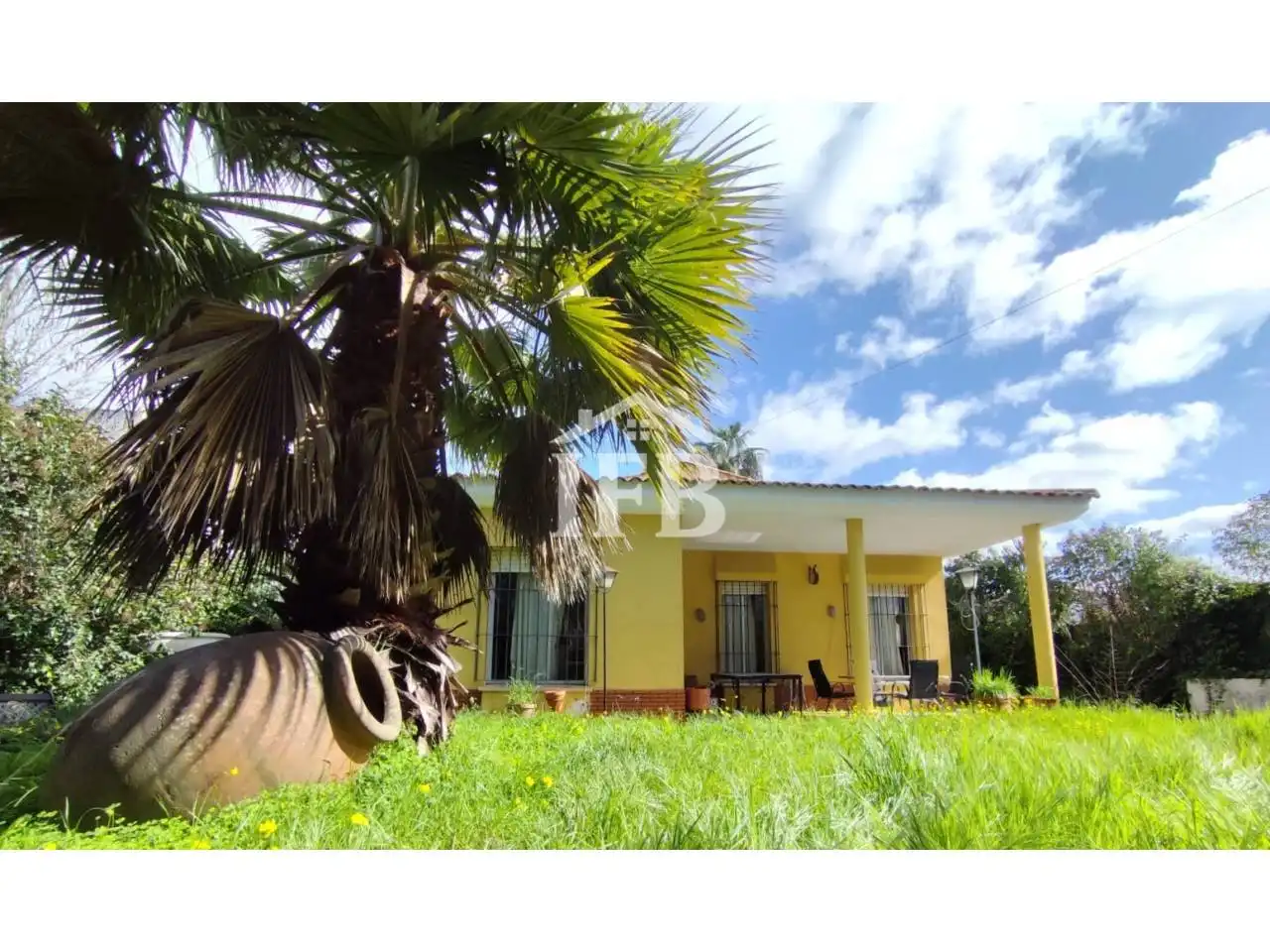 Jardín de Casa o chalet en venta en Badajoz con Aire acondicionado, Calefacción y Jardín privado