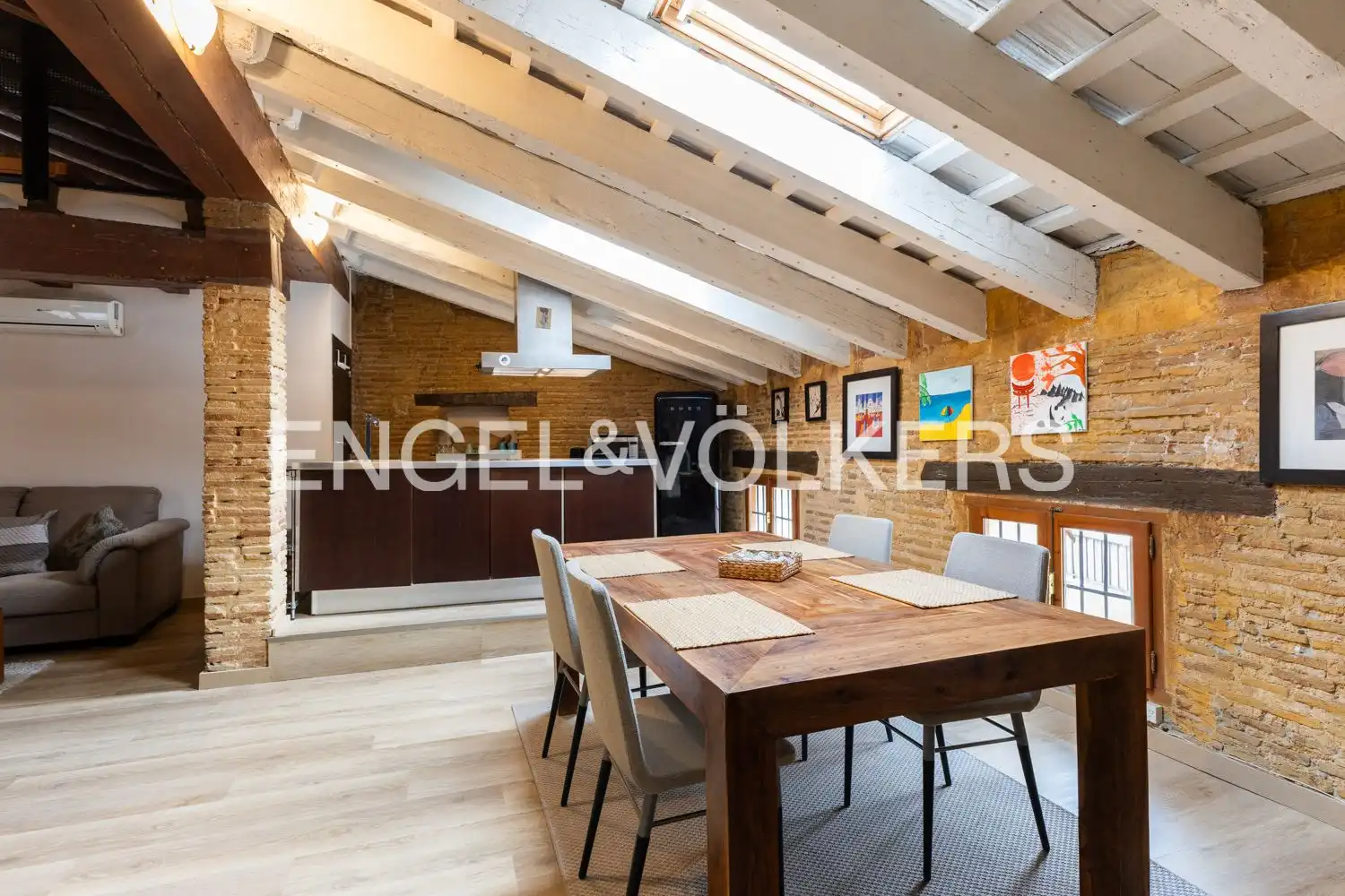 Comedor de Dúplex en venta en Valencia con Aire acondicionado, Calefacción y Balcón