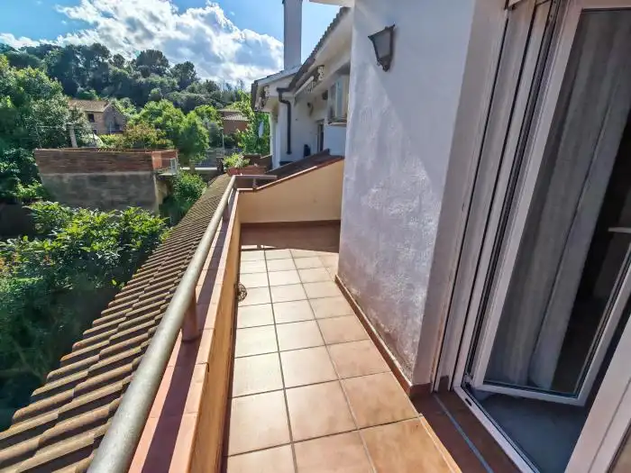 Terraza de Casa adosada en venta en Lliçà d'Amunt con Aire acondicionado, Calefacción y Jardín privado
