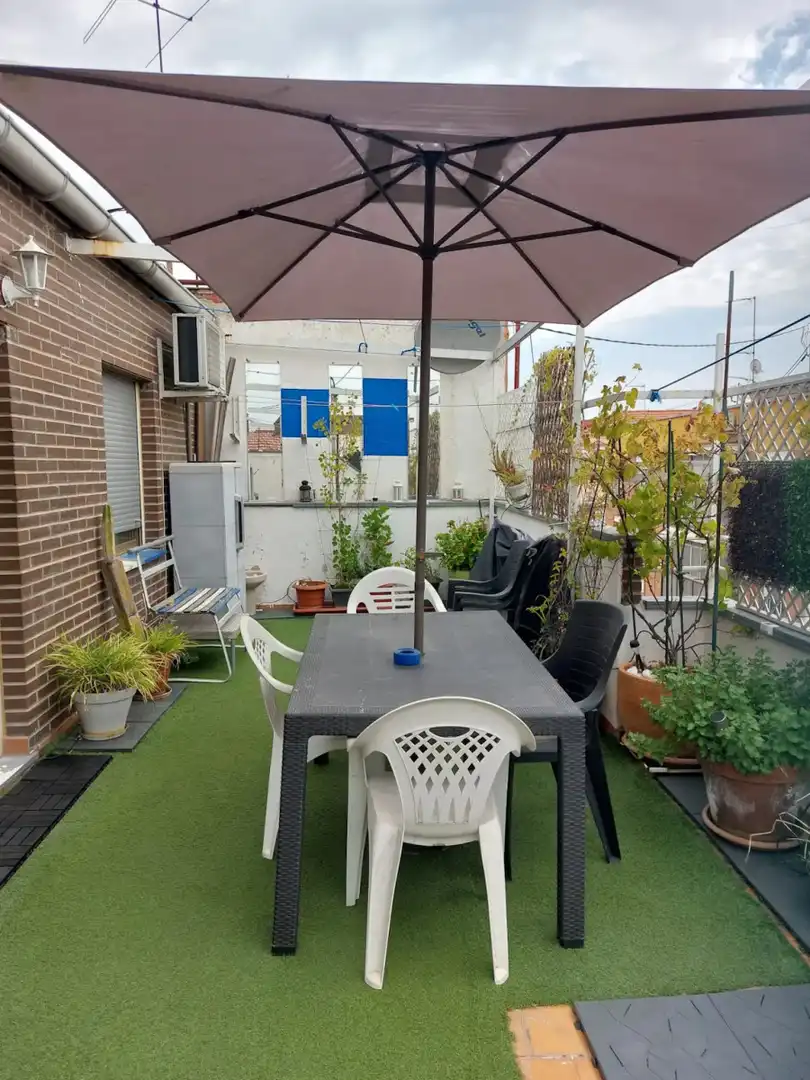 Terrasse von Wohnung zur Miete in Madrid mit Klimaanlage, Heizung und Möbliert
