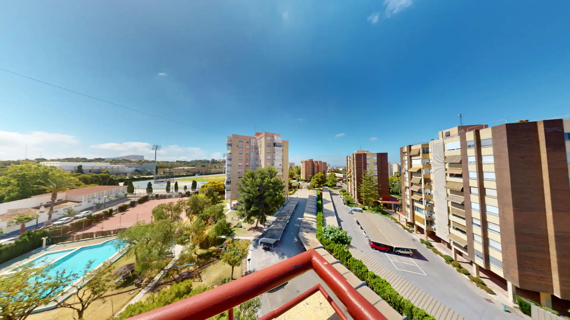 Vista exterior de Piso en venta en Alicante / Alacant con Aire acondicionado, Terraza y Amueblado