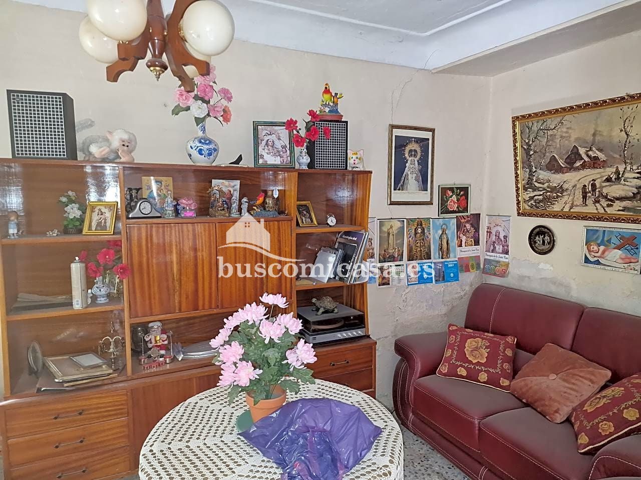 Sala d'estar de Casa o xalet en venda en Pegalajar amb Terrassa i Balcó