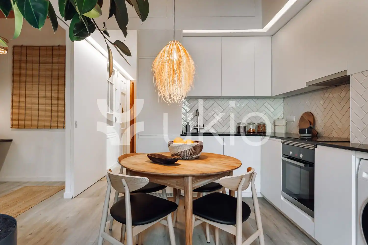Kitchen of Apartments for rent in Barcelona  with Air Conditioner, Heating and Furnished