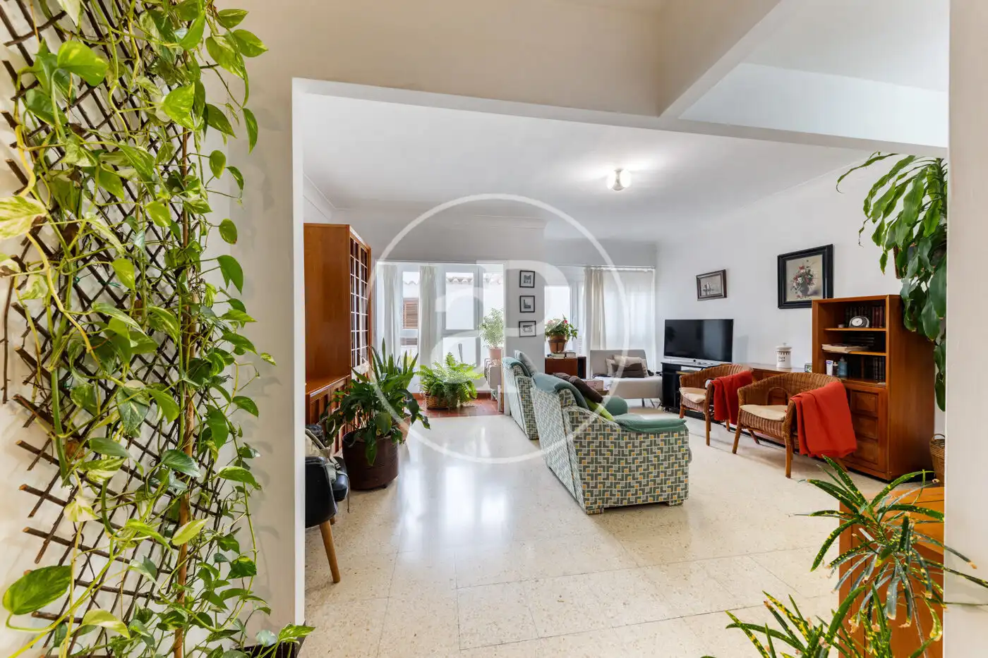 Sala d'estar de Pis en venda en  Palma de Mallorca amb Calefacció i Balcó