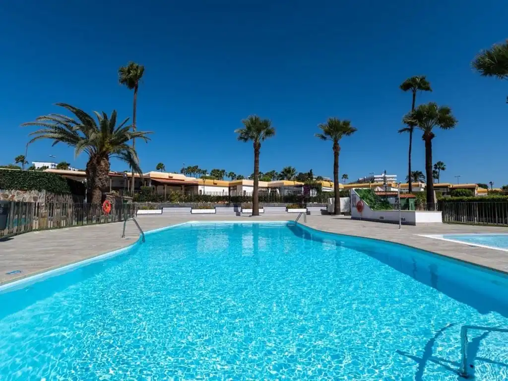 Piscina de Casa adosada en venta en San Bartolomé de Tirajana con Terraza, Amueblado y Horno
