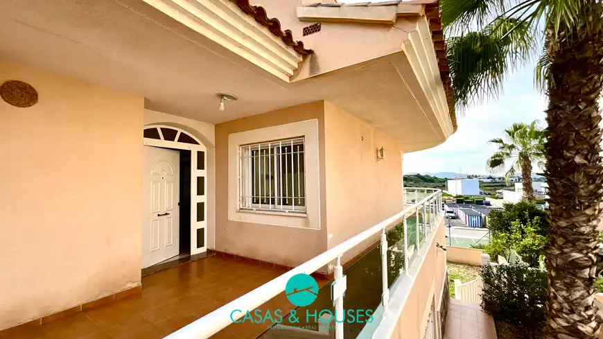 Vista exterior de Casa o chalet en venta en Cartagena con Jardín privado, Terraza y Balcón