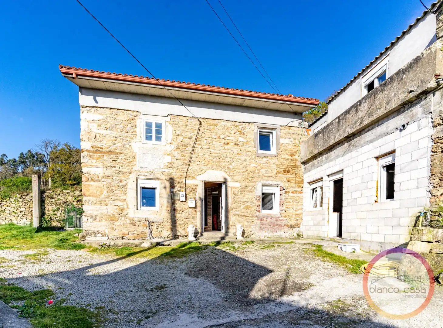 Vista exterior de Casa o chalet en venta en Coristanco con Calefacción y Trastero