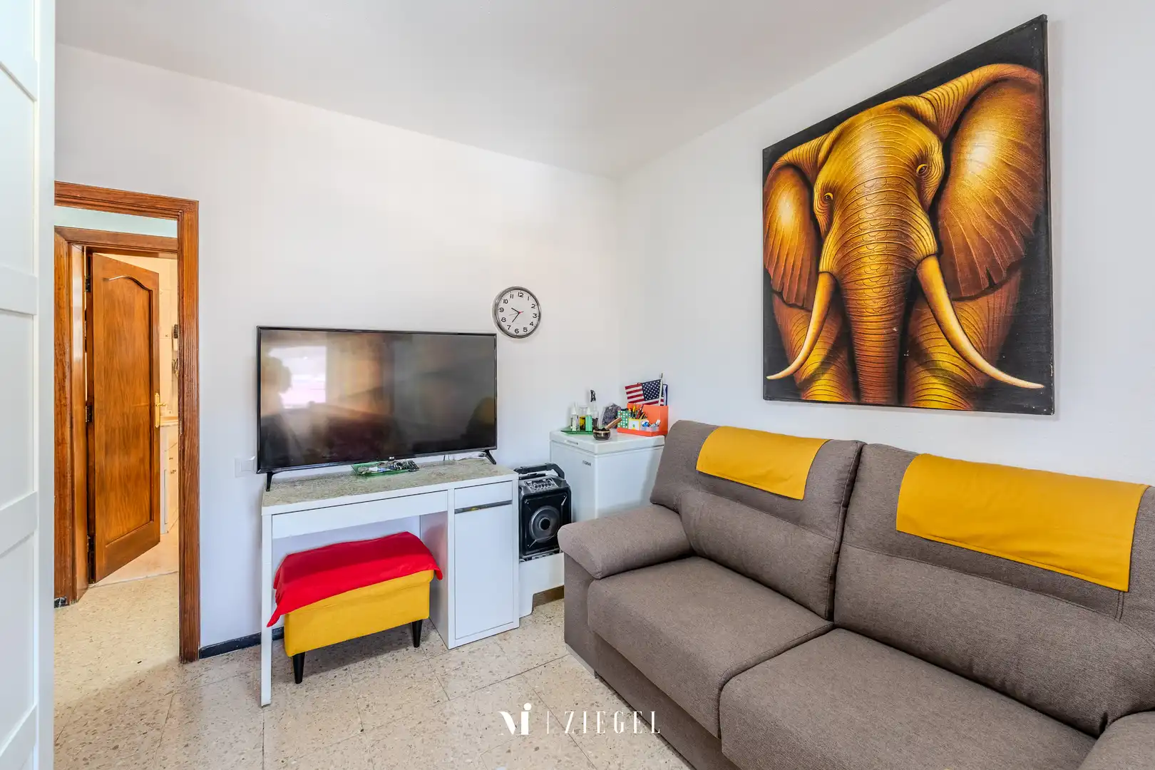 Sala d'estar de Pis en venda en Las Palmas de Gran Canaria amb Moblat