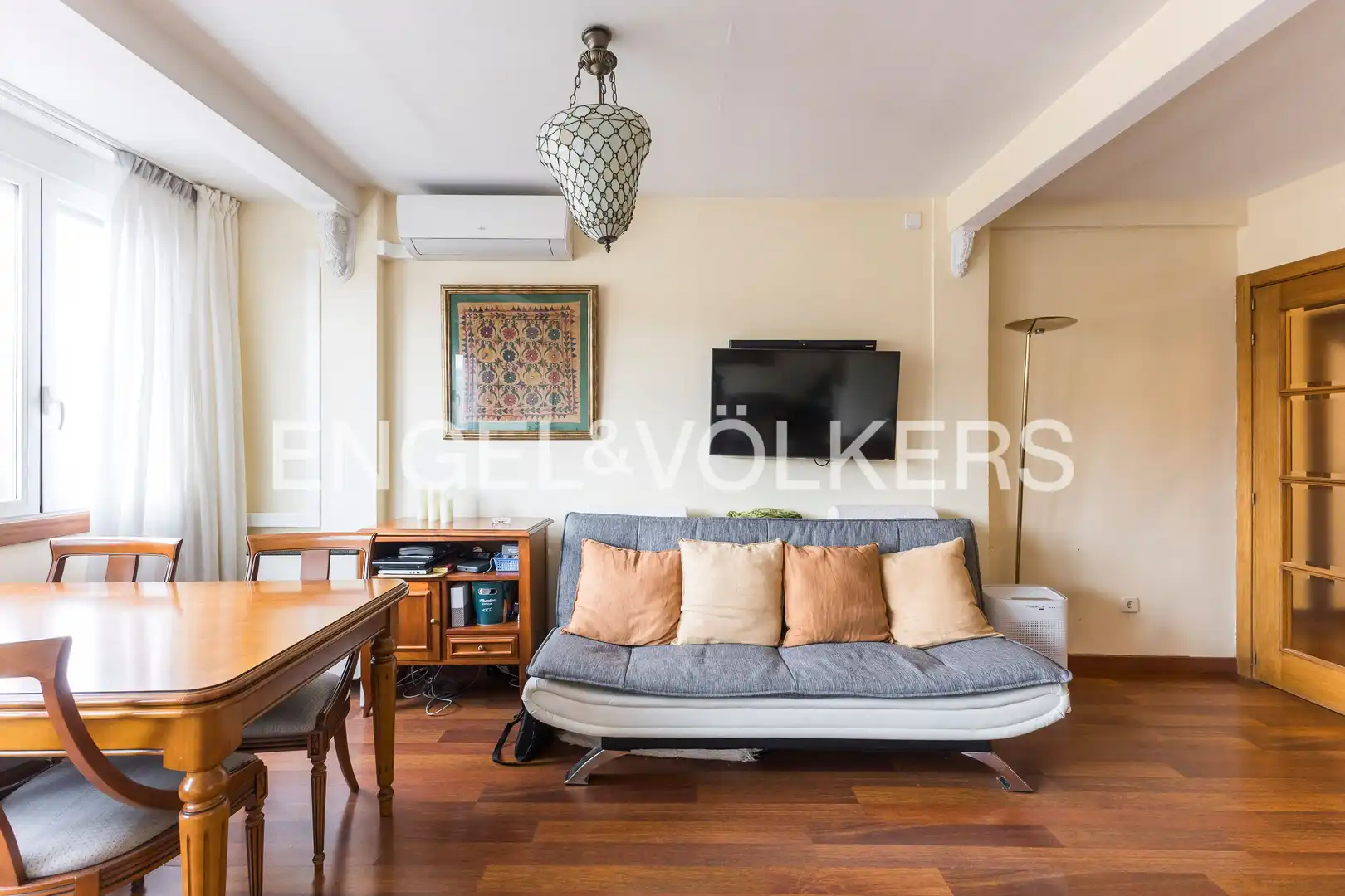 Sala de estar de Piso en venta en Madrid con Aire acondicionado, Calefacción y Parquet